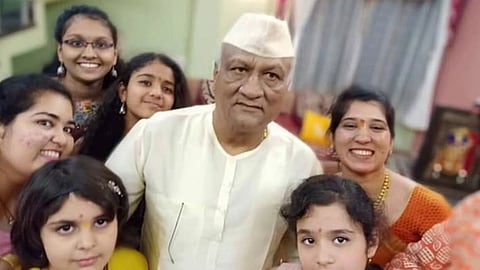 Raju Kage with Family