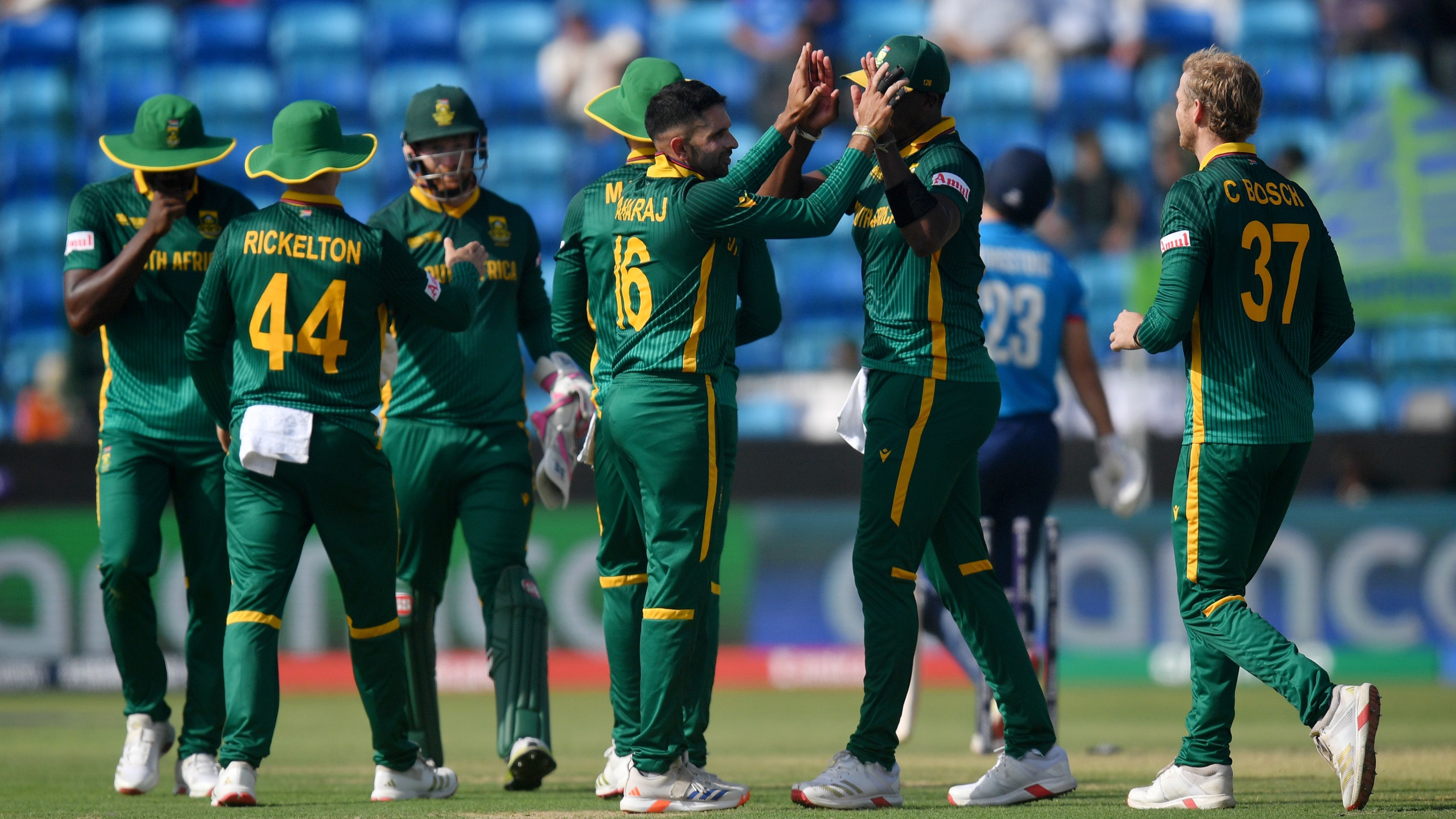 South Africa won by 7 wkts against England
