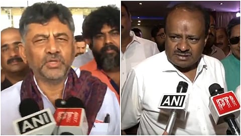 DCM DK Shivakumar, HDKumaraswamy