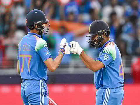 Shubman Gill - Rohit Sharma