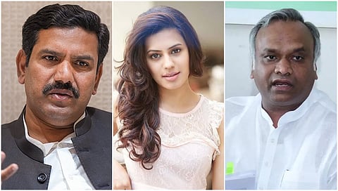 ವಿಜಯೇಂದ್ರ - ರನ್ಯಾ - ಪ್ರಿಯಾಂಕ್ ಖರ್ಗೆ