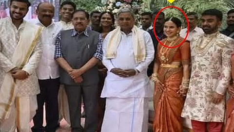 CM Siddu with Ranya Rao