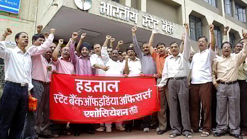 Banks strike
