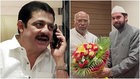 ಜಮೀರ್ ಖಾನ್-ಮಲ್ಲಿಕಾರ್ಜುನ್ ಖರ್ಗೆ-ಸೈಯ್ಯದ್ ಅಲಿ ಅಲ್ ಹುಸೇನಿ