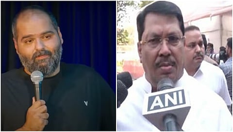 Kunal Kamra and MLA Vijay Vadettiwar