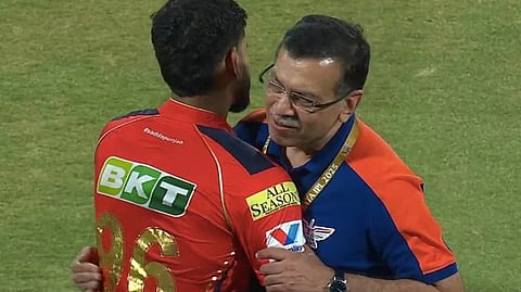 Sanjiv Goenka Hugs Shreyas Iyer After IPL 2025 Match