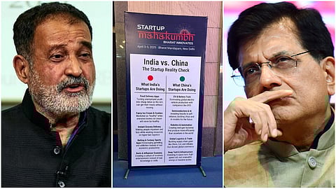 Mohan Das pai, start up comparison- Piyush Goyal