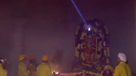'Surya Tilak' ceremony of Lord Ram