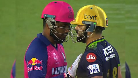 IPL 2025: RR ವಿರುದ್ದದ ಪಂದ್ಯದಲ್ಲಿ ಅರ್ಧಶತಕ; ಹೃದಯ ಬಡಿತ ಪರೀಕ್ಷಿಸುವಂತೆ ಸಂಜು ಸ್ಯಾಮ್ಸನ್ಗೆ ಹೇಳಿದ ವಿರಾಟ್ ಕೊಹ್ಲಿ!