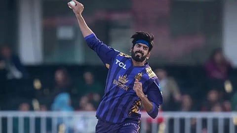 Pakistani bowler Usman Tariq