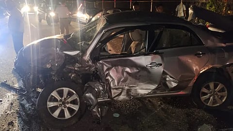 Accident in bengaluru mysuru express