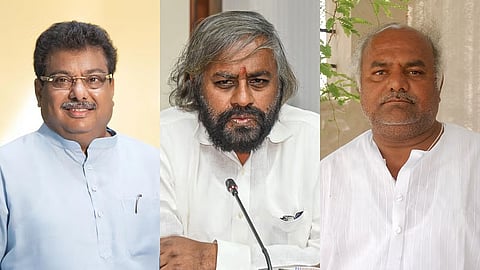 MB Patil, Eshwar Khandre, Shivananda Patil Casual Images