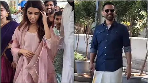 Samantha with Raj Nidimoru