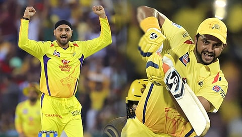 ಹರ್ಭಜನ್ ಸಿಂಗ್ ಮತ್ತು ಸುರೇಶ್ ರೈನಾ