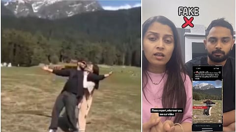Viral video misidentified as final moments of Navy officer Vinay Narwal