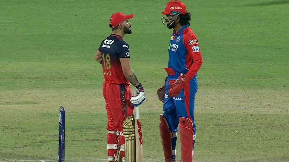 Virat Kohli heated exchange with KL Rahul
