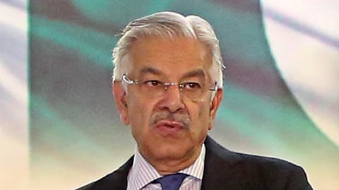 Pakistan Defence Minister Khawaja Asif