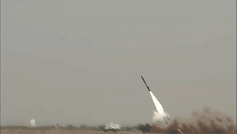Pakistan said it successfully test-fired the Abdali Weapon System, a surface-to-surface missile