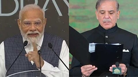 PM Modi and Pak PM Casual Image