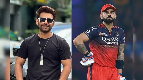 Rahul Vaidya and Viral Kohli