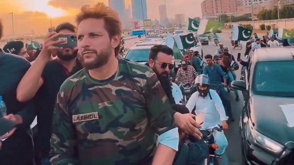 Pakistan ex Cricketer Shahid Afridi
