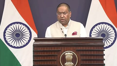 Ministry of External Affairs Spokesperson Randhir Jaiswal