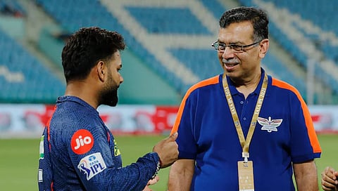 ರಿಷಭ್ ಪಂತ್ - ಸಂಜೀವ್ ಗೋಯೆಂಕಾ