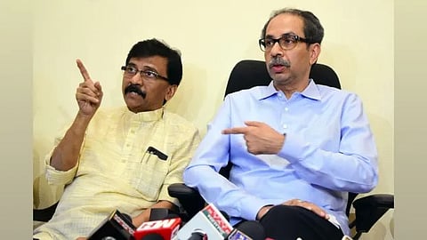 Sanjay Raut and Uddhav Thackeray