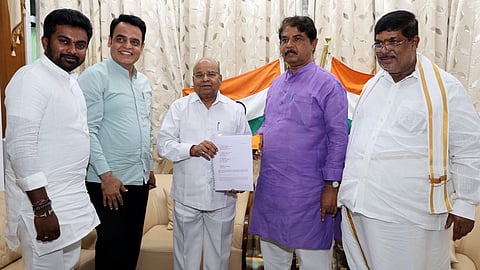ರಾಜ್ಯಪಾಲರಿಗೆ ಬಿಜೆಪಿ ದೂರು.