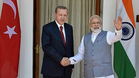PM Modi with Turkey PM