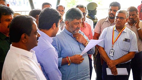 ತೇಜಸ್ವಿ ಸೂರ್ಯ-ಡಿಕೆ ಶಿವಕುಮಾರ್