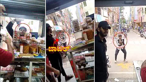 Miscreants attacked a tea shop