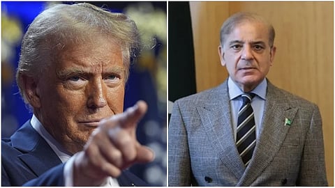 Donald Trump-shahbaz sharif