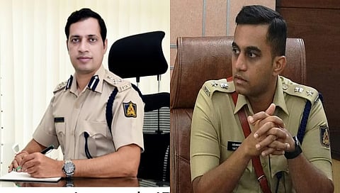 Anupam Agrawal (L) and Yatish N