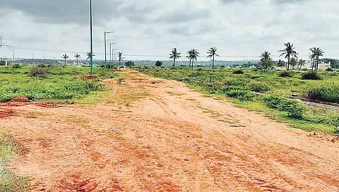 A site at Nadaprabhu Kempegowda Layout in Komaghatta area