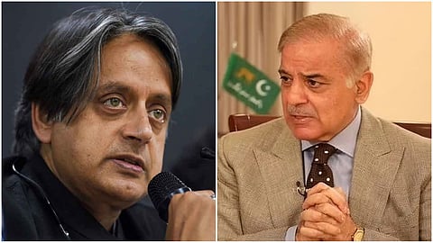 Shashi tharoor- Pakistan PM Shehbaz Sharif
