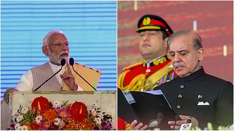 ಪ್ರಧಾನಿ ಮೋದಿ ಹಾಗೂ ಪಾಕ್ ಪ್ರಧಾನಿ ಶಹಬಾಜ್ ಷರೀಫ್