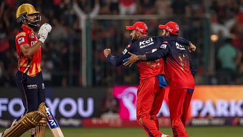 Punjab and RCB Players Casual Images