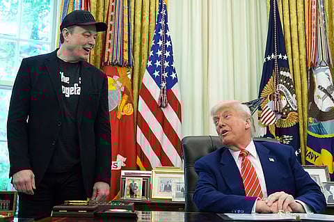 Elon Musk and Donald Trump