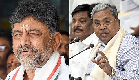D K Shivakumar and Siddaramaiah