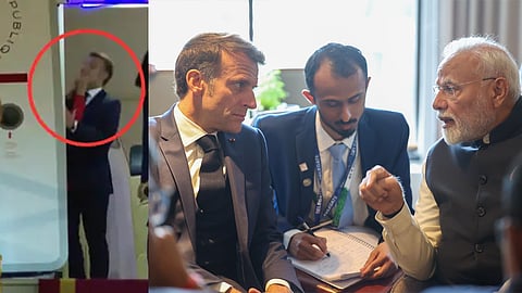 PM Modi-Macron
