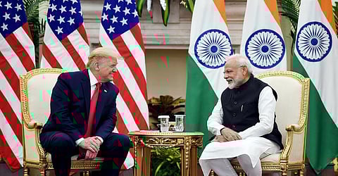 Donald Trump-PM Narendra Modi