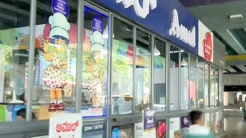 Amul Stalls at Metro stations