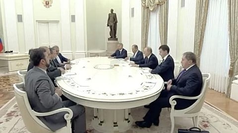 Putin meets with Iranian foreign minister