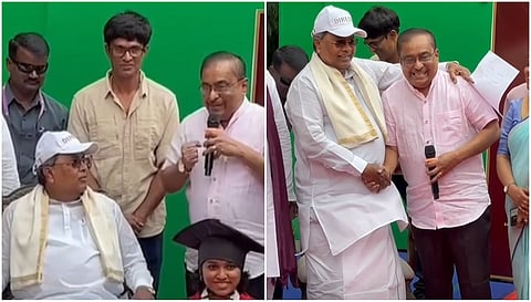 CM Siddaramaiah congratulated Dr Hamsalekha