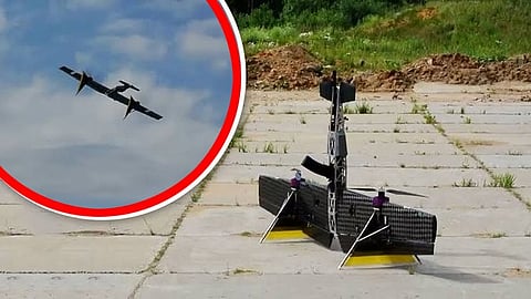 Drone armed with AK-203