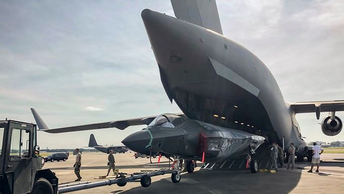 Stranded F-35B Fighter Jet In Kerala