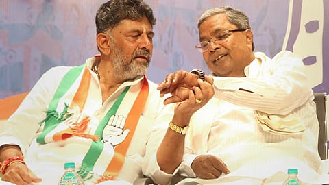 DK Shivakumar- Siddaramaiah