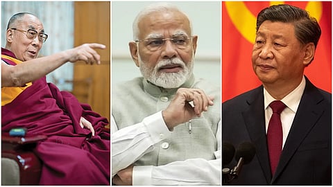 Dalai lama- Modi- Xi Jinping