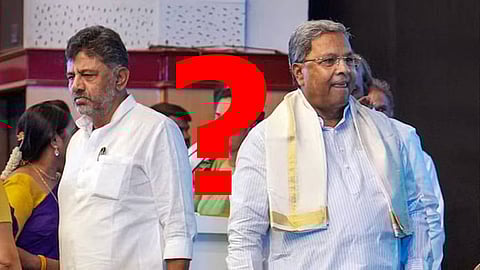 DK Shivakumar- CM Siddaramaiah